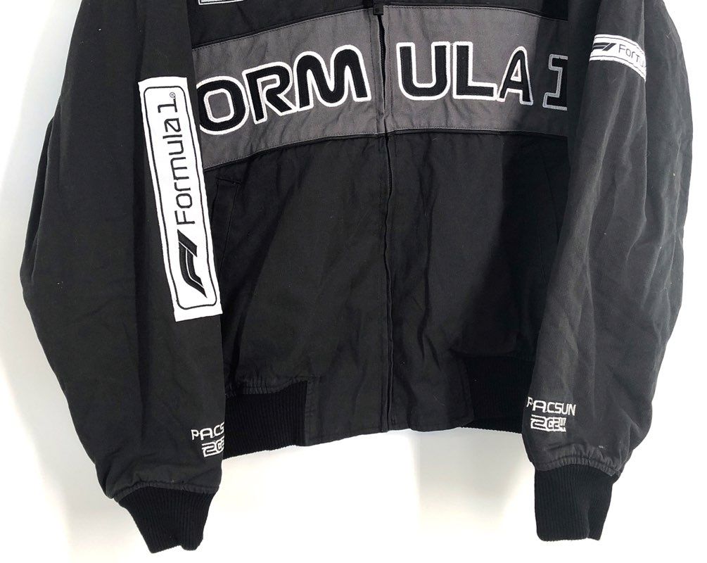 Formula 1 Men's Jacket Black Gray F1 Racing Official Licensed NWT Sz S