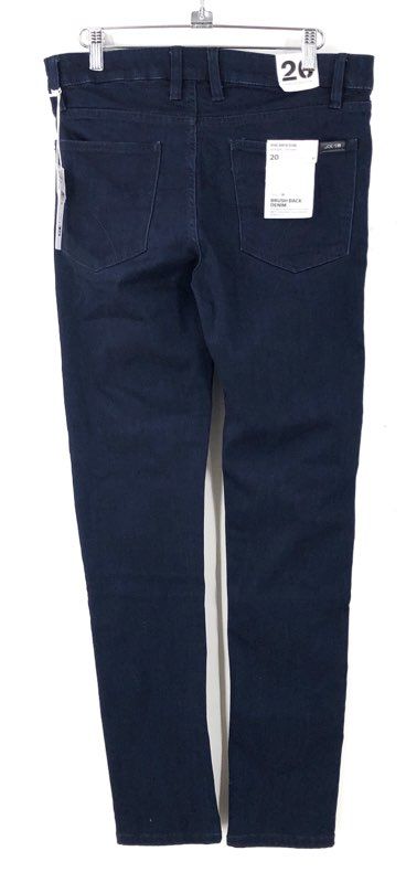 Joe's Jeans Women's Dark Wash Brushed Back Denim Straight Leg Jeans Size 20 NWT