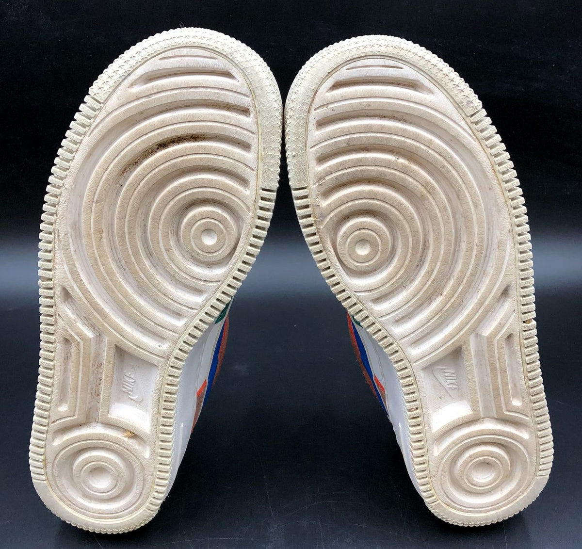 Nike Air Force 1 Shadow Women's Blue/Green/White/Beige Sneakers - Size 8 (+COA)