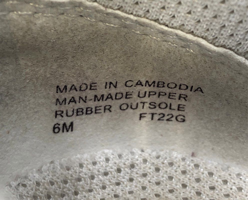 Michael Kors Wilma Trainer Silver White Logo Metallic Sneakers Women's Size 6