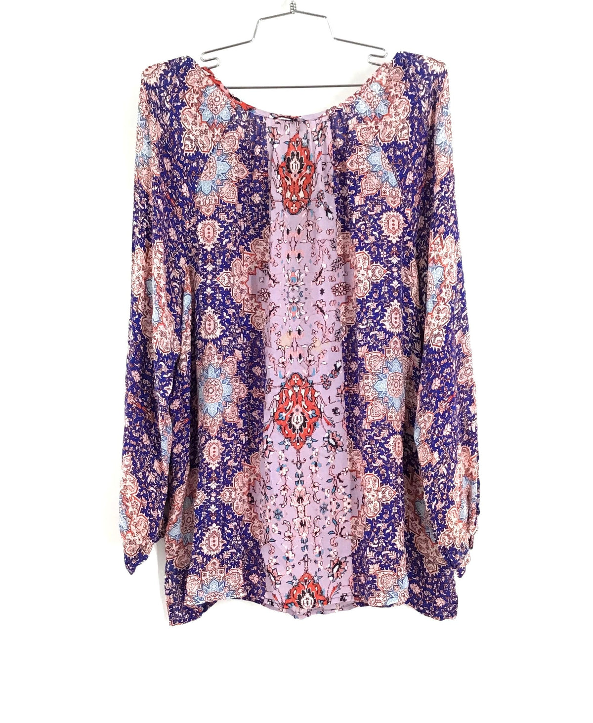 NWT Lucky Brand Floral Tunic Top - Size XL