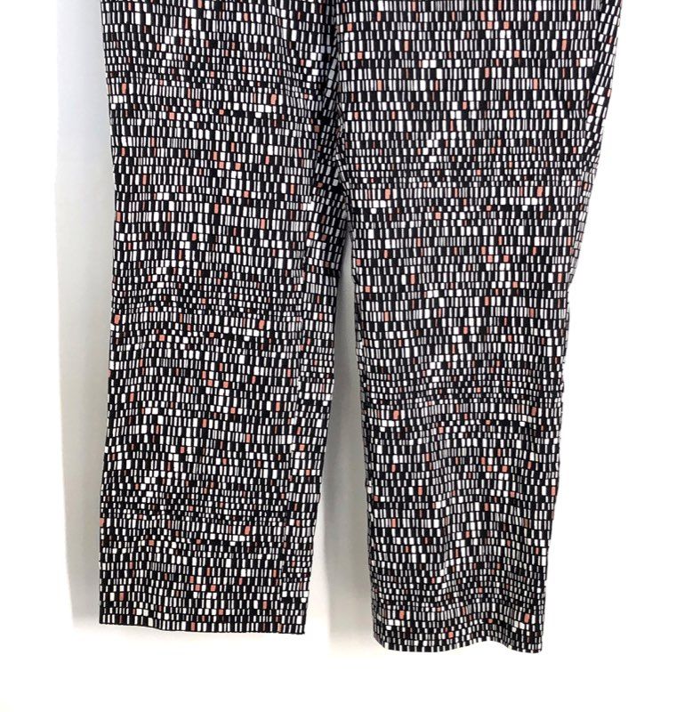 Swing Control Women's Geometric Mosaic Print Golf Ankle Pants M3057SW Sz 2