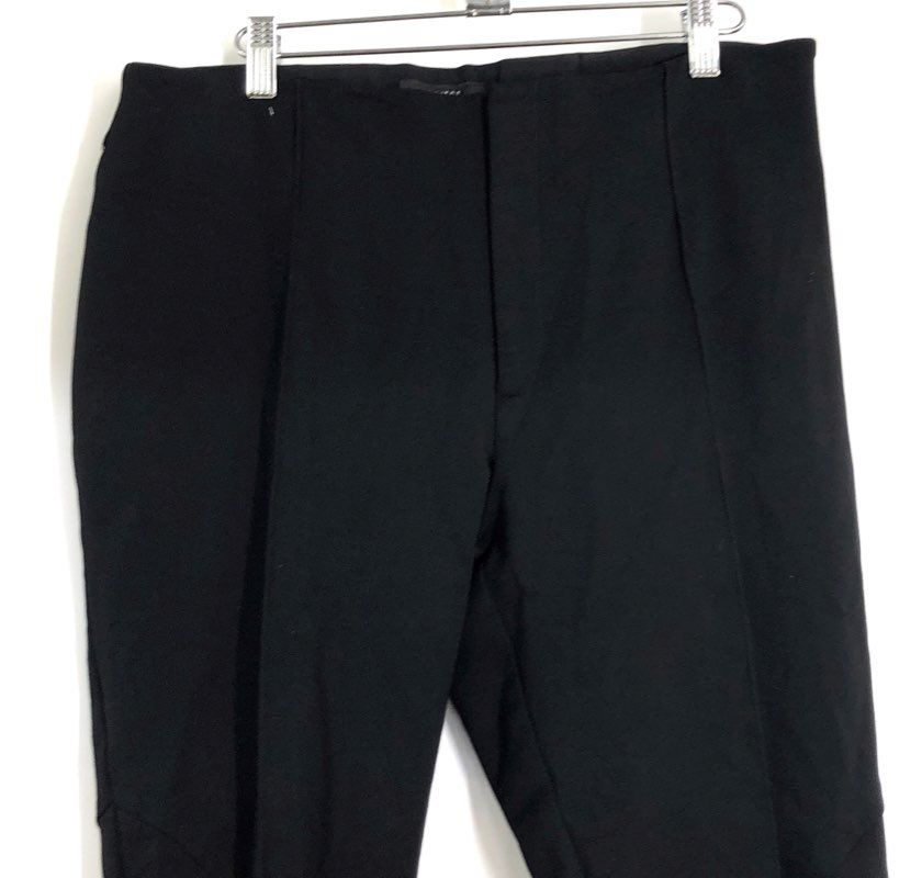 Project Gravitas Women's Black Tapered Leg Structured Career Pants Sz 12