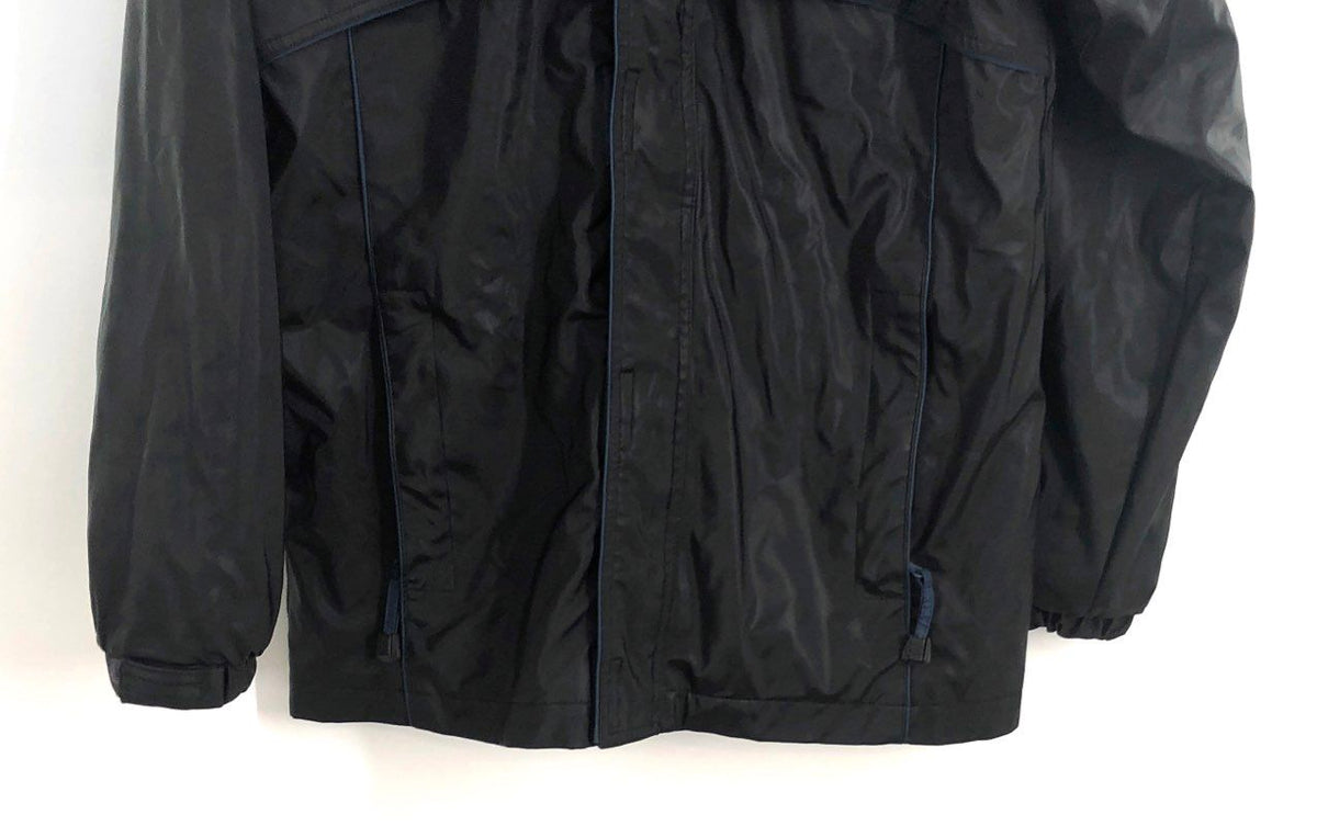 Vintage Tennessee Titans Autographed Hooded Jacket Greg Favors 51 Sz Youth XL