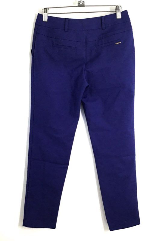 Caroline Women's Purple Slim Straight Leg Dress Pants Trousers Sz 4