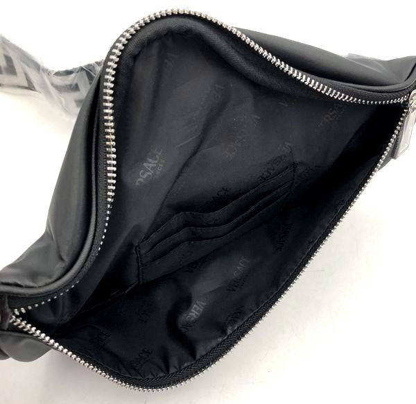 Versace Fragrances Designer Belt Bag/Fanny Pack with Silver-Tone Hardware