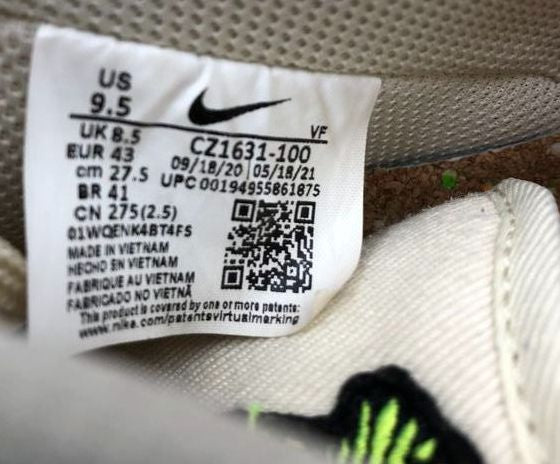 Nike Air Force 1 '07' Men's 'Happy Pineapple' Sneakers-Size: 9.5 (+COA)