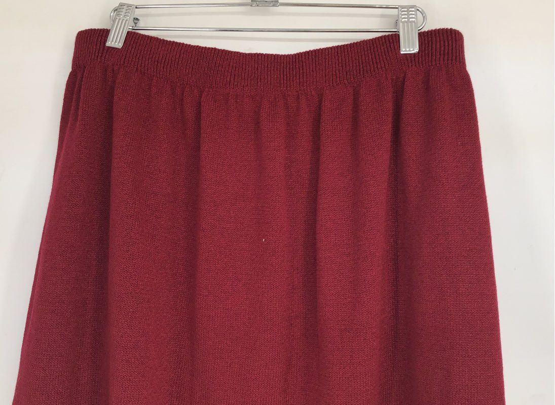 NWT San Remo By Laura Knits Women's Ruby A-Line Skirt - Size XL
