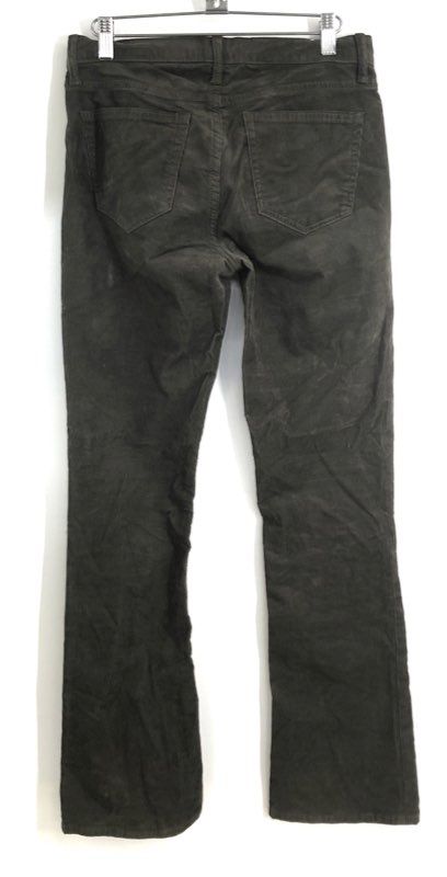 GAP Women's Olive Green Baby Boot Mid Rise Corduroy Pants Sz 26 2R