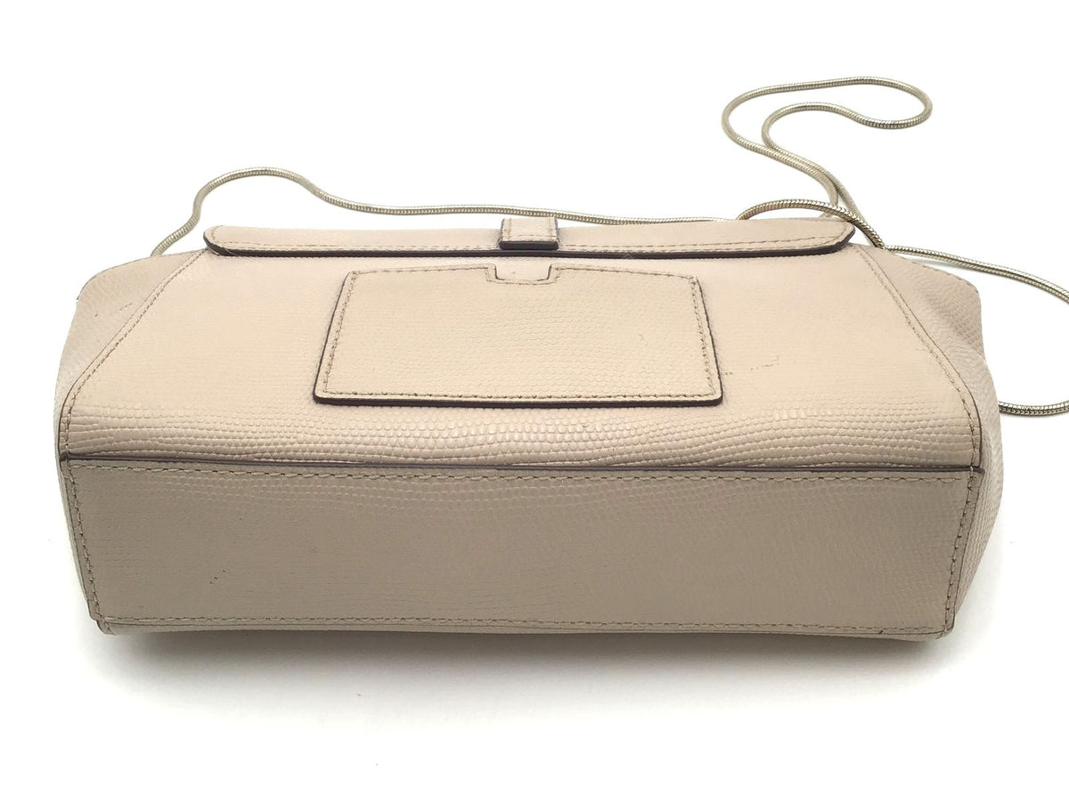 Authentic Kate Spade New York Beige Luxury Leather Crossbody Bag - COA Included