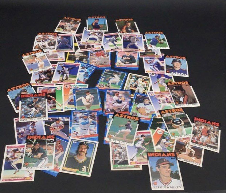 16.13 lbs. Lot Of Collectible Sports Trading Cards. Medium Box, Unsorted