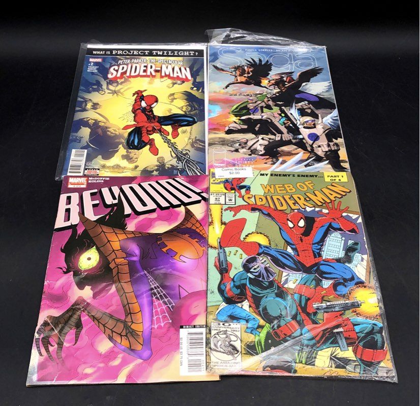 Spider-Man Wonder Woman TMNT Comic Lot of 23 Marvel DC Dark Horse Final Faction