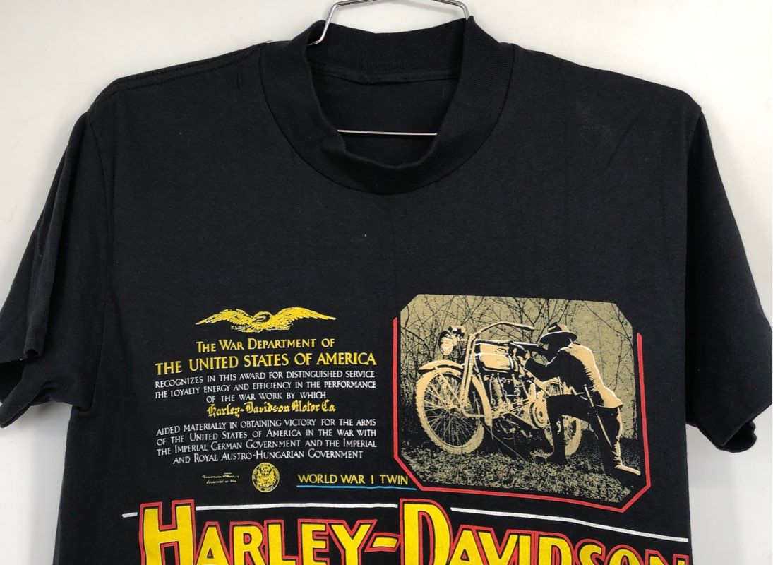 Harley-Davidson Honor Country Freedom T-Shirt - - Men&#39;s Size Measured