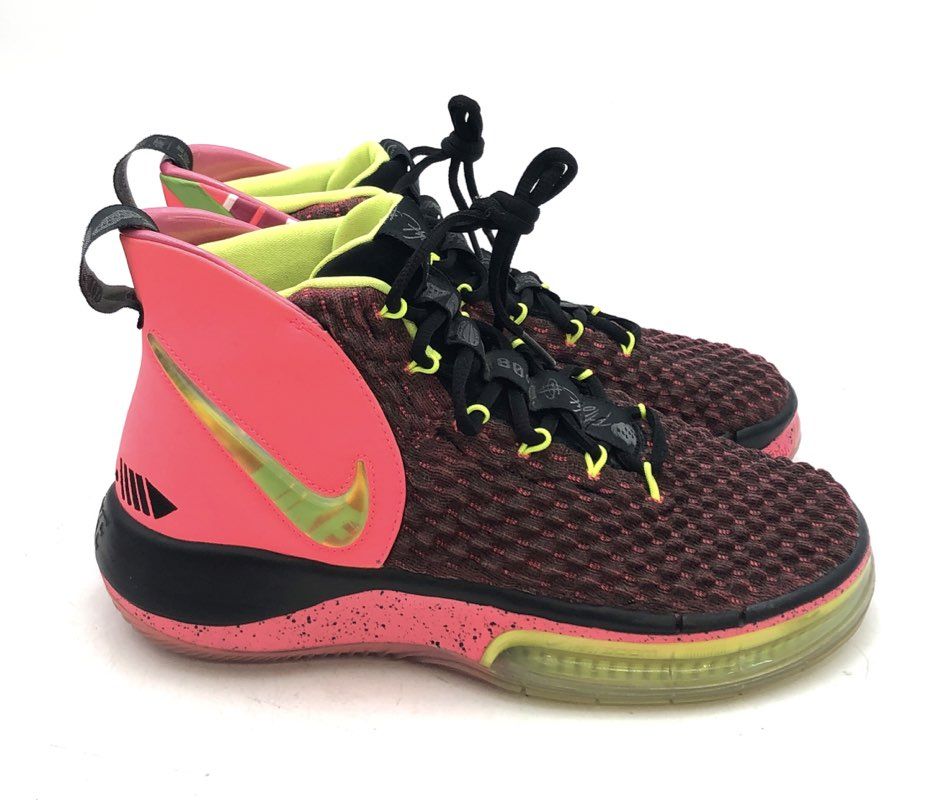 Nike AlphaDunk EP Magic Flamingo Black Volt Basketball Shoes Size 8.5