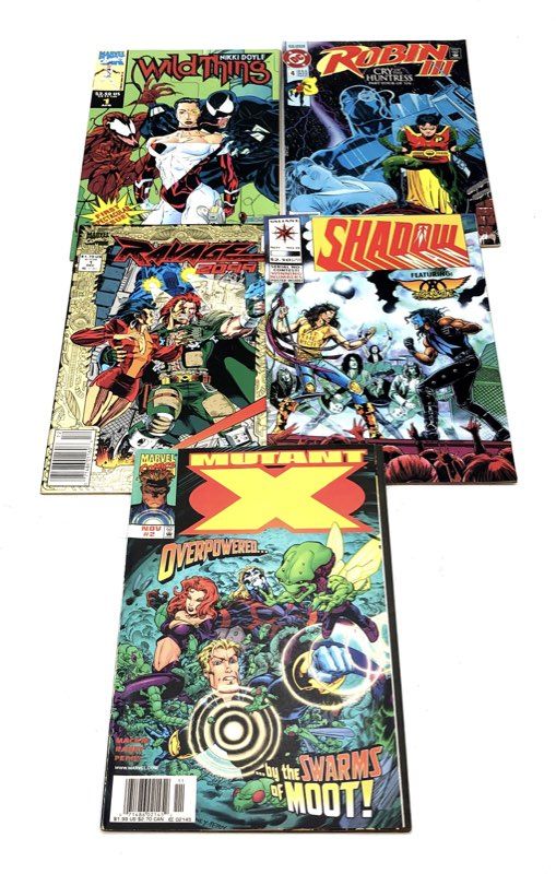 Comic Book Lot Marvel DC Image Valiant Mixed 1970s-2000s Superhero 25 Comics
