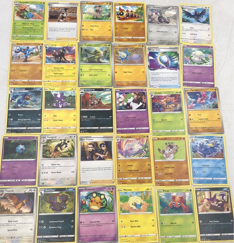 20.7 lbs. Lot of Pokémon Cards. Medium Box, Unsorted