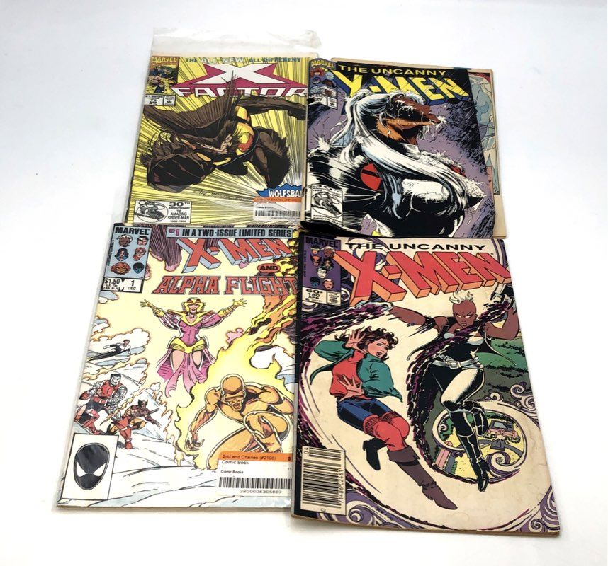 Marvel & DC Comic Book Lot Bronze & Modern Age Superhero