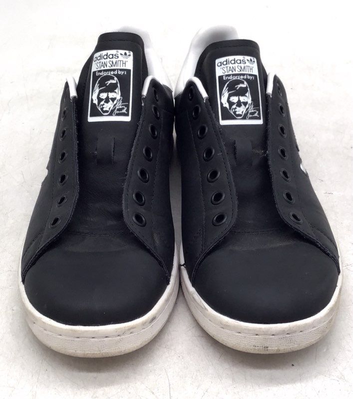 Adidas Men's Stan Smith Black Athletic Shoes - Size 9