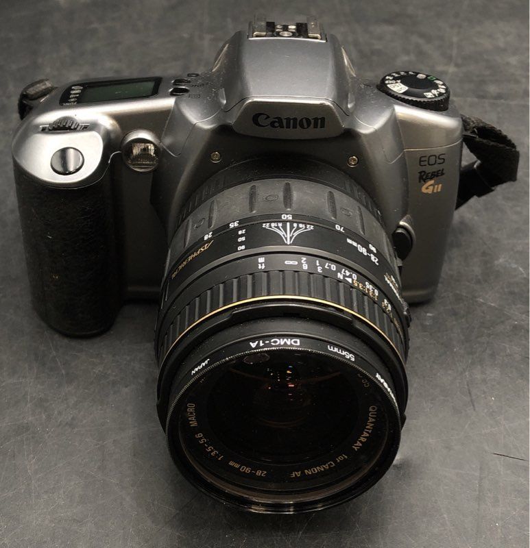 Canon EOS Rebel G11 Black Silver SLR Film Camera
