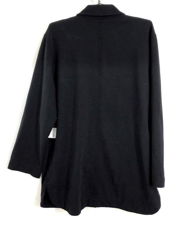 Lee Men's Black Unionall Stretch Workwear Chore Shirt Jacket Size L NWT