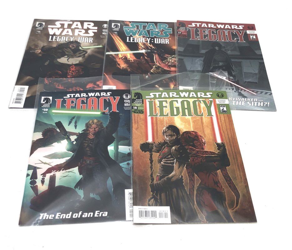 Comic Book Lot Marvel DC Dark Horse Star Wars Legacy 1990s-Modern 24 Comics