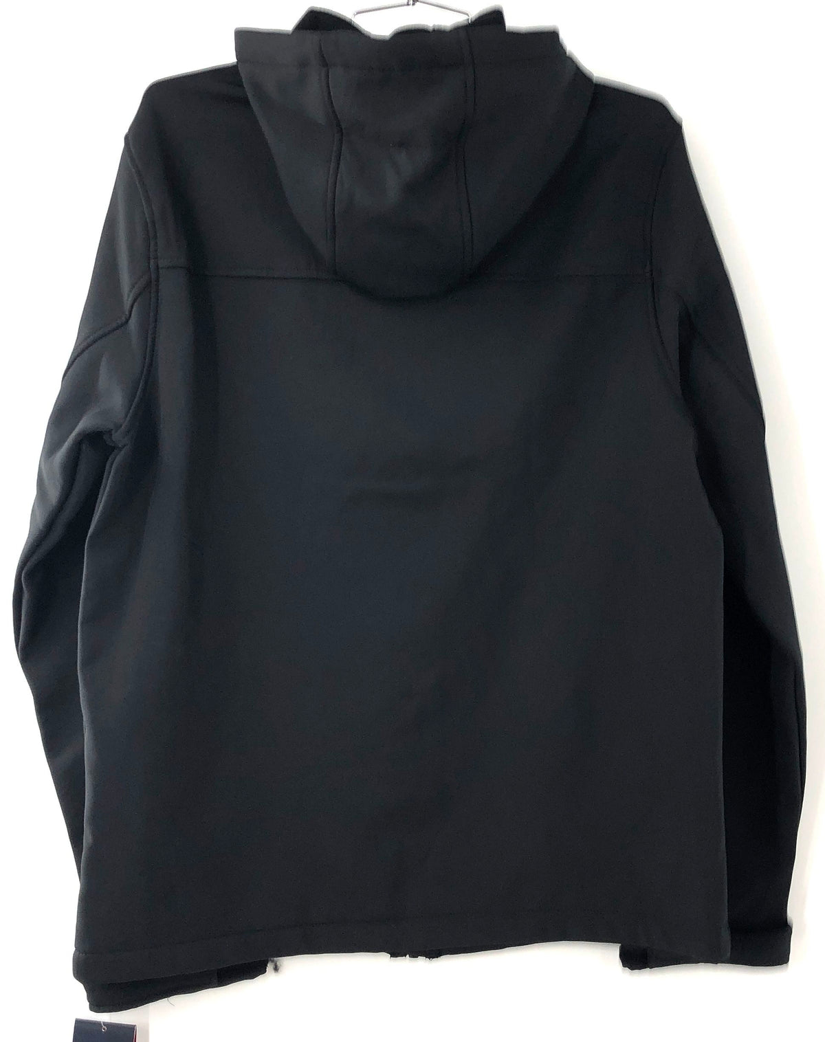 Reebok Men's Black Softshell Full Zip Hooded Fleece Lined Jacket Sz S NWT