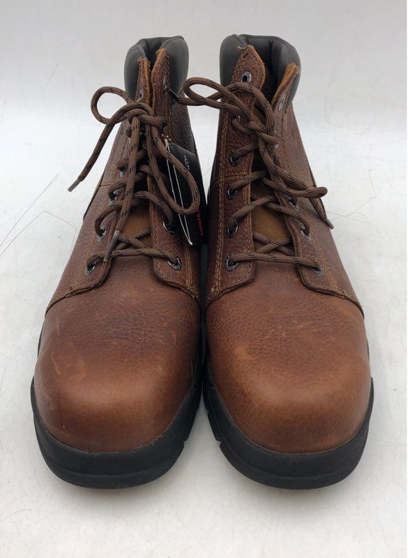 Wolverine Men&#39;s Marquette M Brown Work Boots - Size 12EW