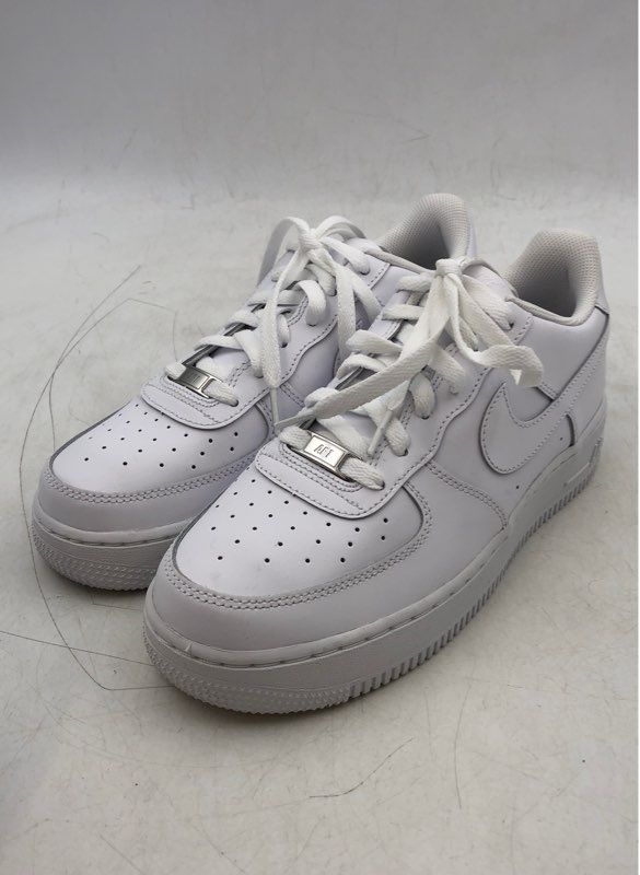 Nike Boys Air Force 1 Triple White Athletic Shoes - Size 7Y