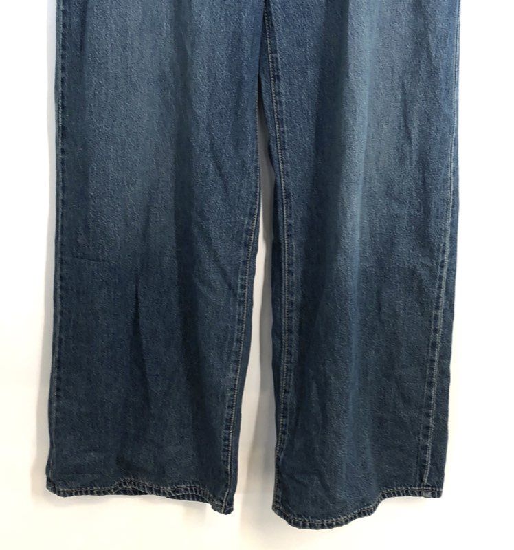 Levi's Men's Blue Cinch Baggy Wide Leg Medium Wash Jeans Size 32