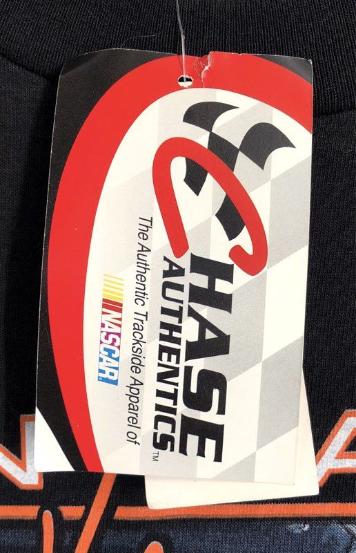 Vintage 2001 Kevin Harvick #29 NASCAR Rising Star T-Shirt Chase Authentics Sz L