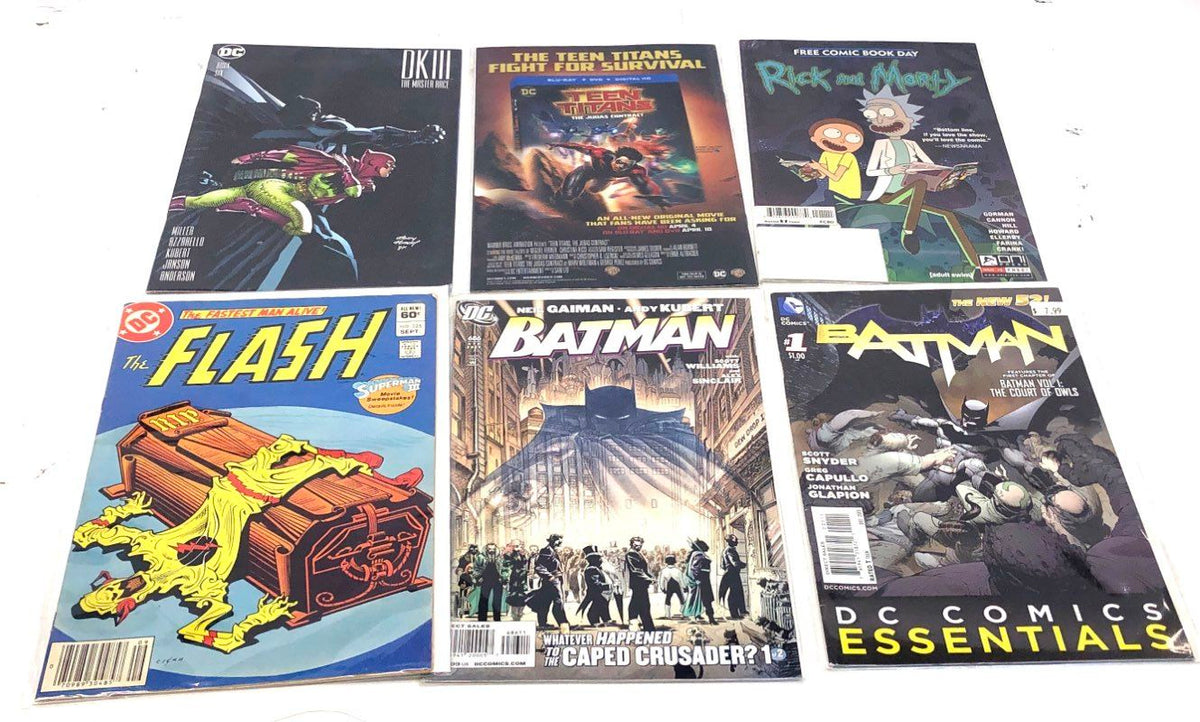 Comic Book Lot Marvel DC 1980s-2010s Mixed Superhero Approximately 22 Comics