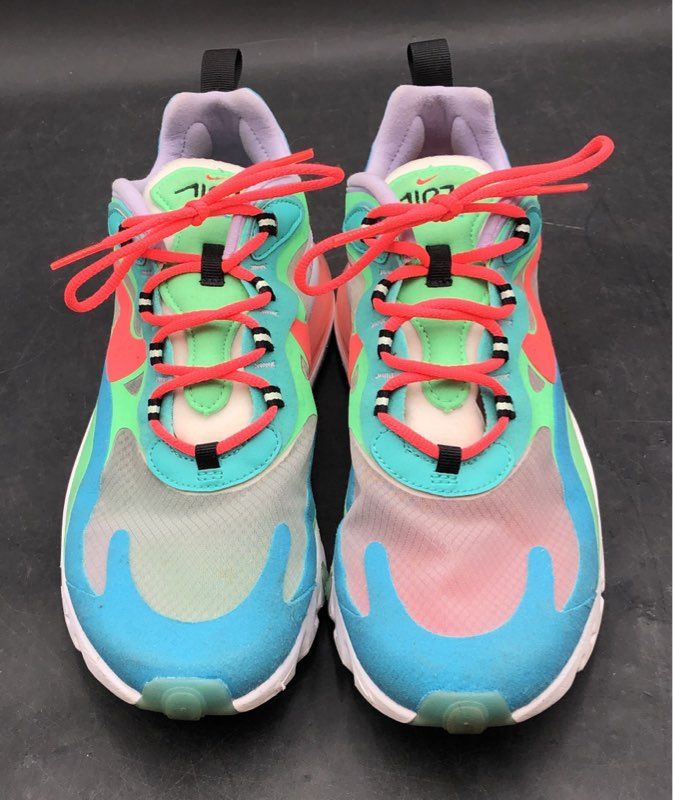 Nike Air Max 270 React Hyper Jade Frosted Spruce Women's Sneakers Size 9.5