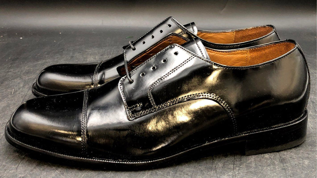 Bostonian Men's Black Oxford Dress Shoes - Size 10.5M