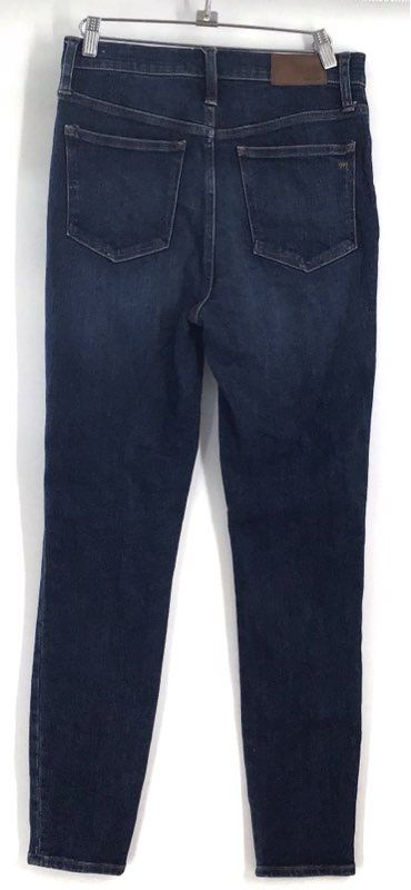 Madewell Women's 11" High-Rise Skinny Jeans Dark Medium Wash Set of 2 Sz 26