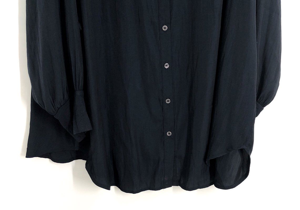 Lola and Sophie Women's Nightwatch Tunic Shirt Button Up Long Sleeve NWT Sz L