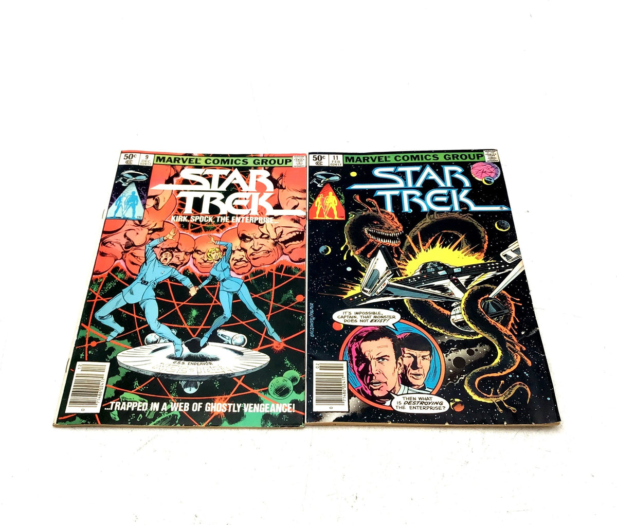 Marvel Comics Star Trek And More Comic Book Lot Of 10