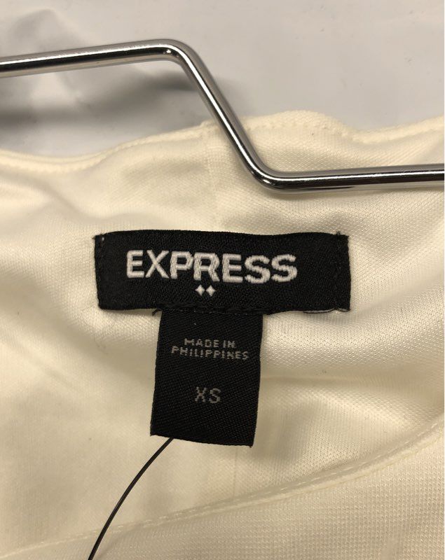 Express Women's White Cap Sleeve Ponte Shift Dress NWT Sz XS