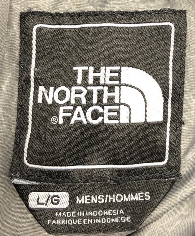 The North Face Men's Gray Black Technical Full Zip Hooded Shell Jacket Sz L