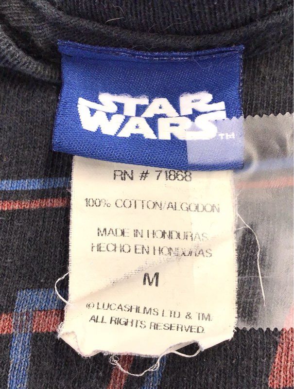 Star Wars Men's Black T-Shirt - Size M