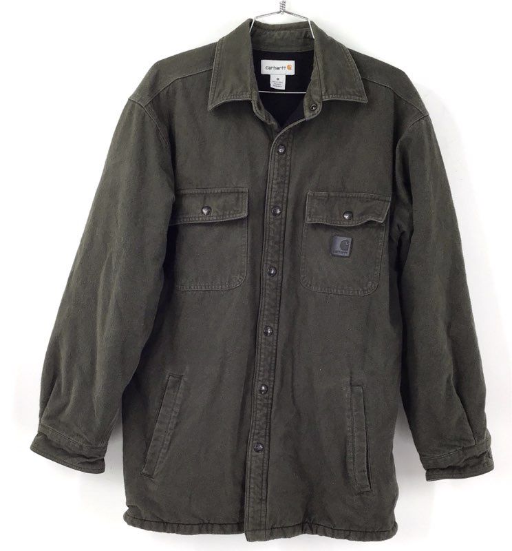 Carhartt Men's Olive Green Jacket - Size M