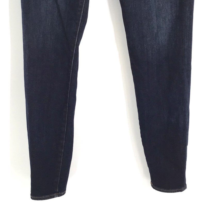 Madewell Women's Skinny Skinny Jeans Dark Wash Indigo Blue Denim Size 28