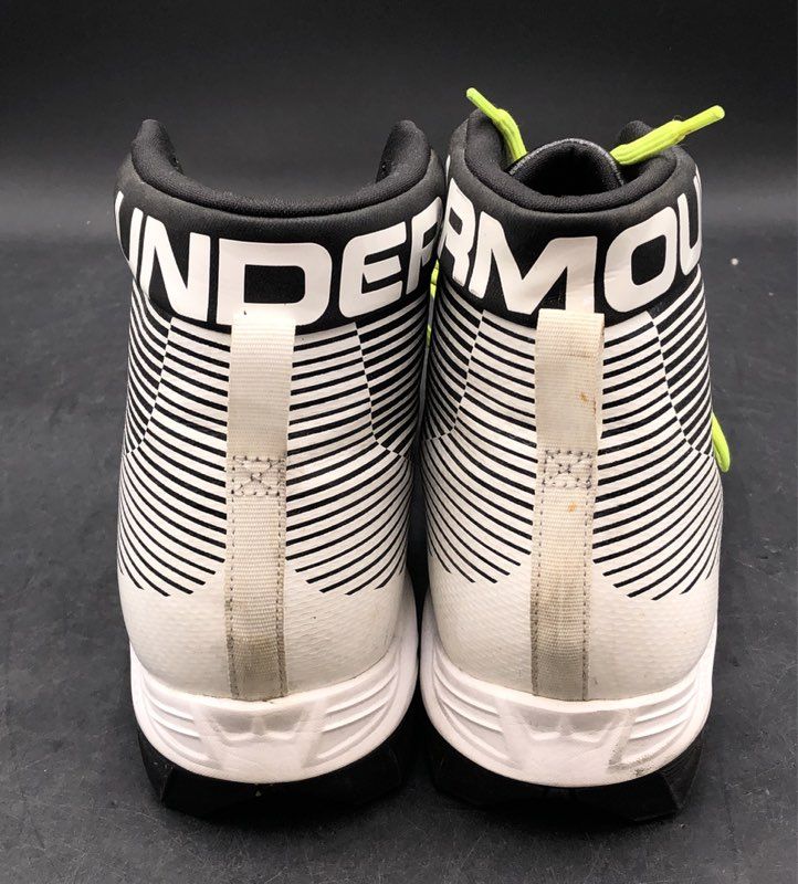 Under Armour Highlight RM Men's Football Cleats Black White Size 13