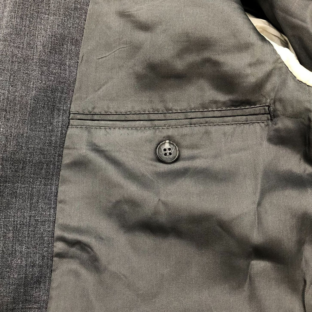 Yves Saint Laurent Men's Designer Grey Suit Jacket - Approx. Size M (+COA)