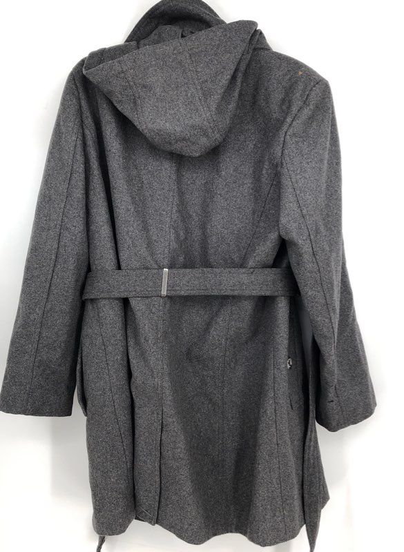 Calvin Klein Women&#39;s Gray Trench Coat - Size XL