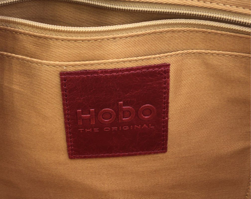 Hobo The Original Green Leather Structured Shoulder Bag Silver Hardware