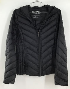 Michael Kors Women's Black Packable Down Fill Puffer Jacket - Size S