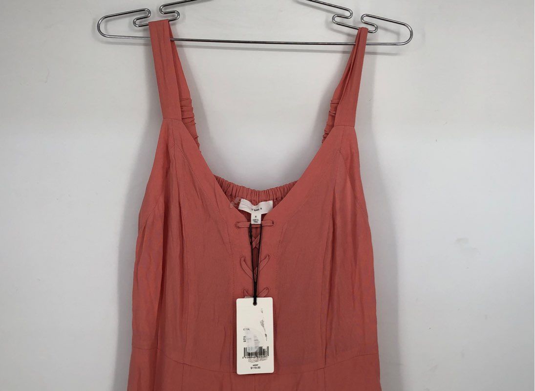 NWT A Loves A Women&#39;s Brown V-Neck Romper One-Piece - Size S