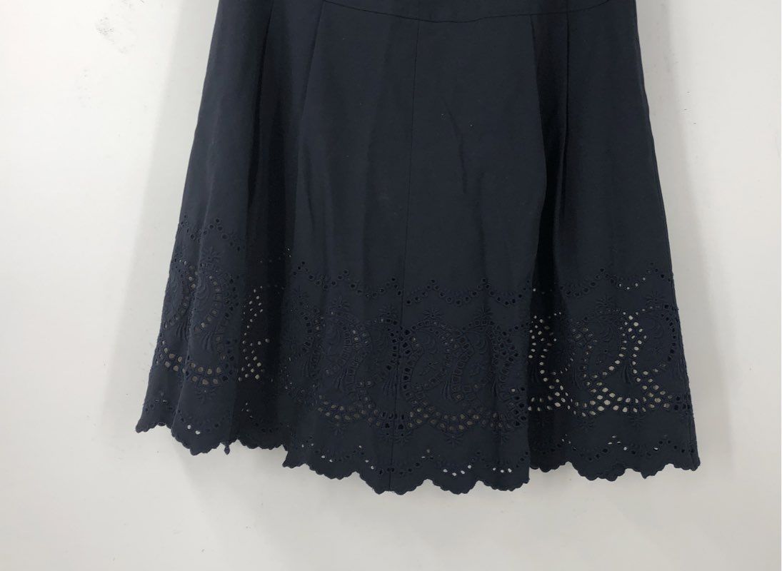 NWT Ann Taylor Women's Black A-Line Skirt - Size 4P