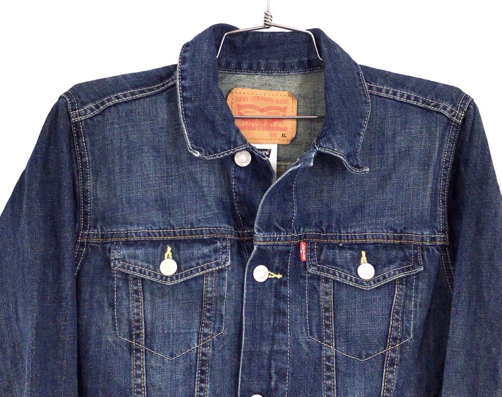 Levi&#39;s Boys Blue Trucker Jacket - Size XL