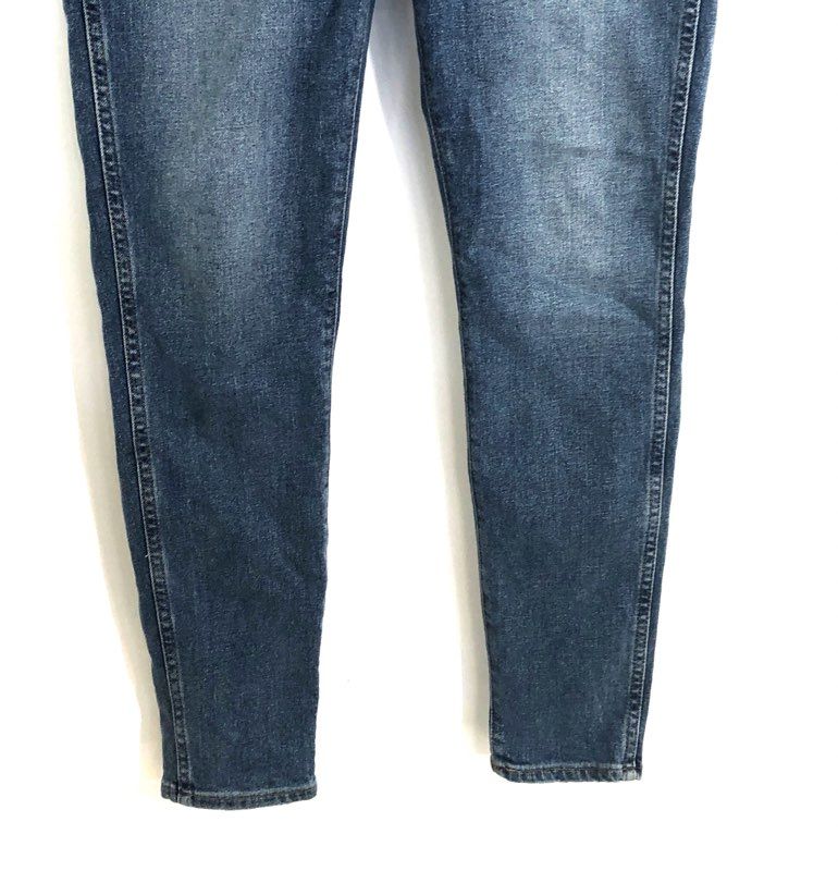Madewell Women's Blue 10" High-Rise Skinny Button Fly Jeans Size 29